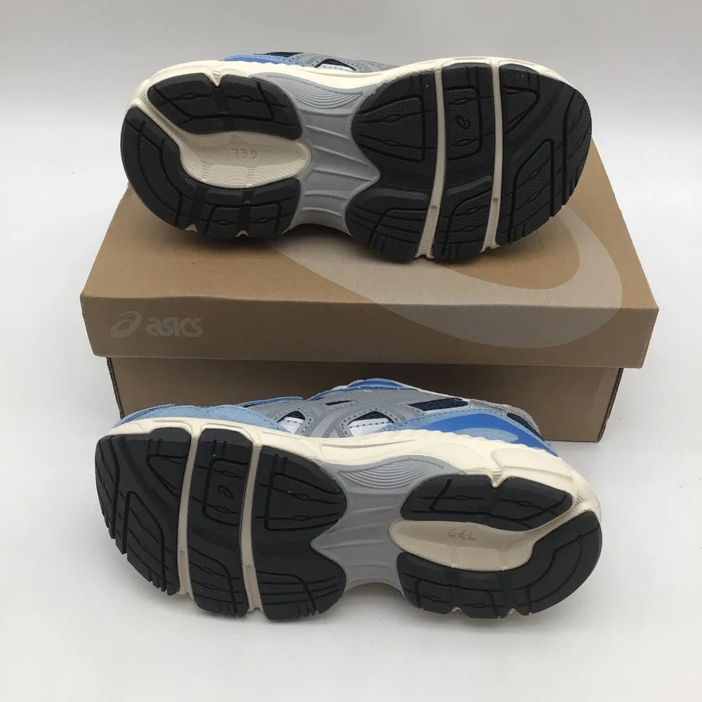 ASICS GEL-NYC PS Kids Independence Blue Gravel Sneakers 1204A176 Size K11 NEW